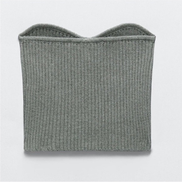 Zara knit crop top - Picture 2 of 5